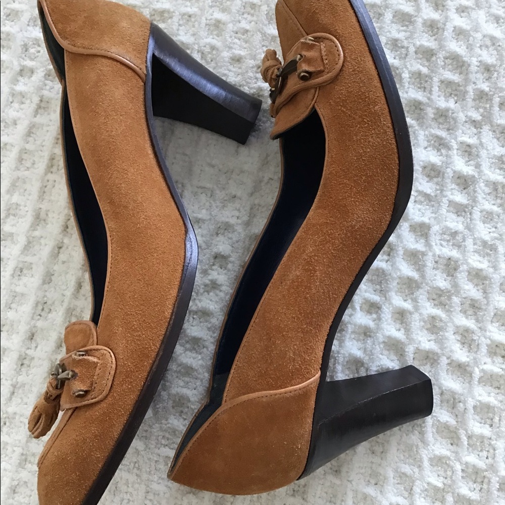 FRATELLI ROSSETTI suede pumps - Picture 4 of 9